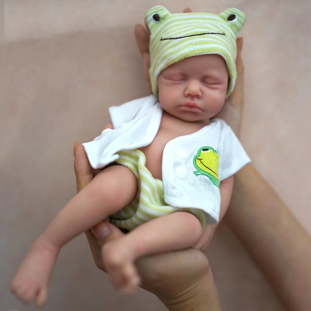 12" 30Cm Boy Micro Preemie Full Body Silicone Baby Doll Lifelike Mini Reborn Doll Surprice Children Anti-Stress My Melody