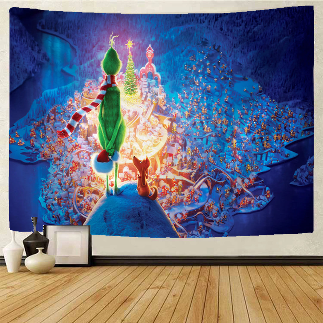 Beautiful Christmas Wall Decoration Tapestry