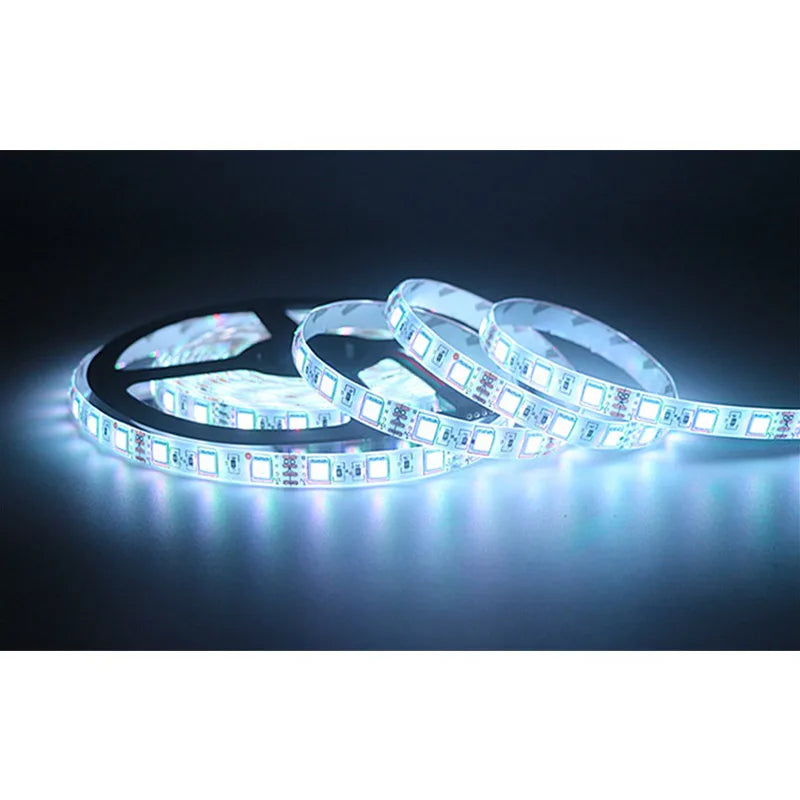 LED Strip 5050 RGB lights 12V Flexible Home Decoration Lighting SMD 5050 Waterproof LED Tape RGB/White/Warm White/Blue/Green/Red