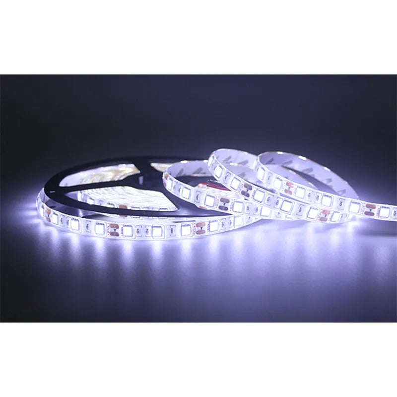 LED Strip 5050 RGB lights 12V Flexible Home Decoration Lighting SMD 5050 Waterproof LED Tape RGB/White/Warm White/Blue/Green/Red