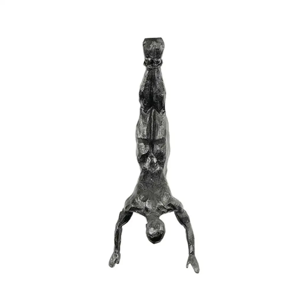 Creative Rock Climber Resin Pendant Wall Hanging Decorative Sculpture Ornaments Retro European Climber