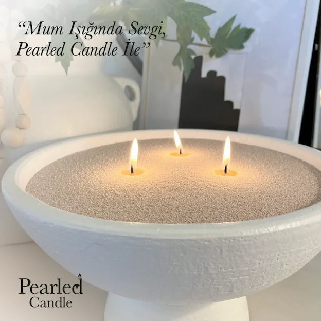 500/1000g Pearled Candle Non-toxic Pearl Wax Granular Reusable Floating scented Candles Wicks Handmade Luxury Home Decoration