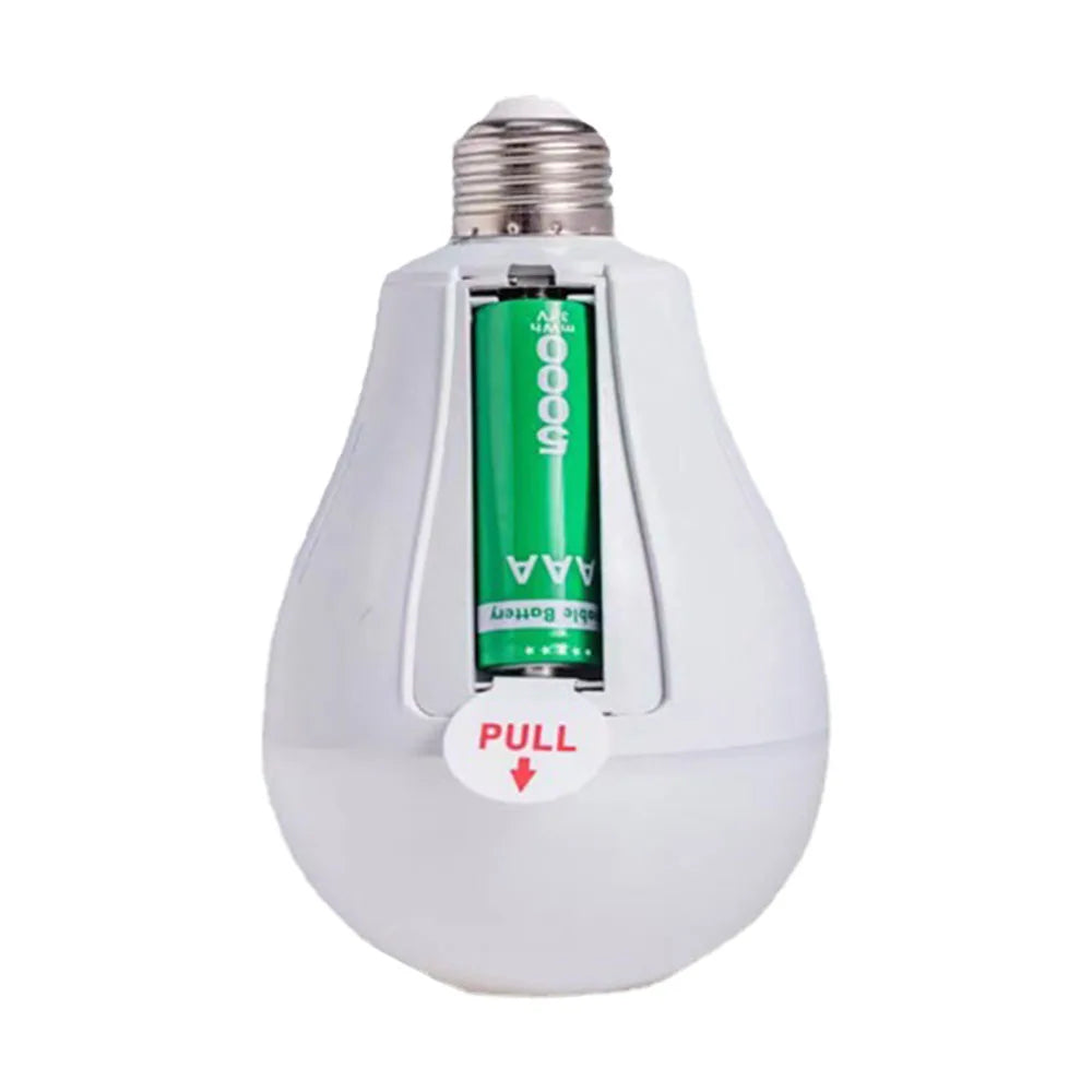 LED Bulb Light Smart Charging Chip Power Failure Emergency Home 18650 Battery Flicker-Free with Hook Detachable Emergency Bulb