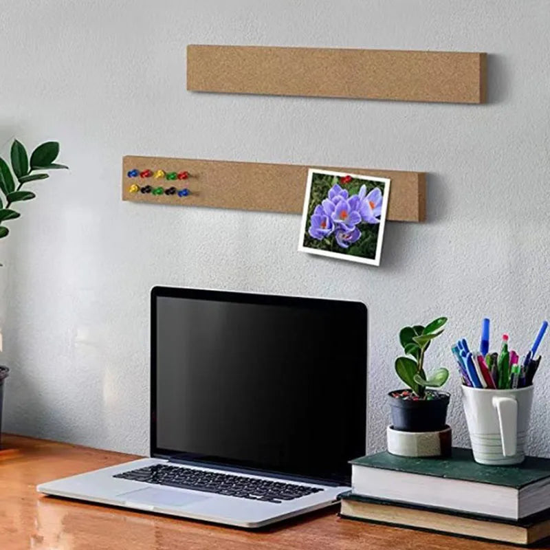 Cork Board Strips Self Adhesive Cork Board for Walls Desks Homes Classrooms Offices Ideal Notes Photos Schedules Wall Decoration