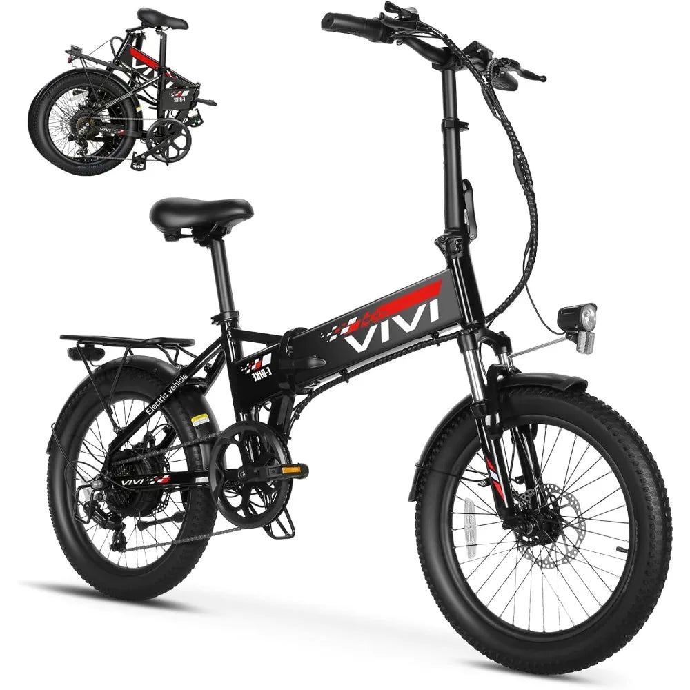 Electric Bike, 20" Folding 500W Ebikes for Adults,Foldable Ebike, 7 Speed Adult Commuter Bike Cruise Control, UL 2849 Certified