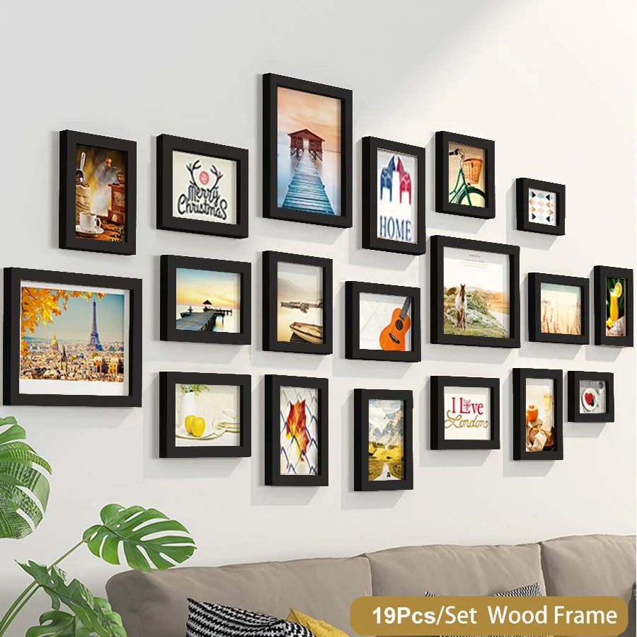 14/19Pcs Photo Frames For Pictures And Wall Décor