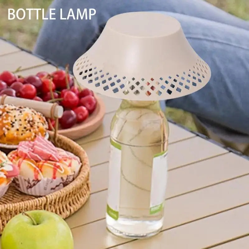 Wireless Wine Bottle Lamp Rechargeable Wireless Wine Bottle Lights 3 Modes Portable Bottle Lights Table Lamp For Outdoor Dining