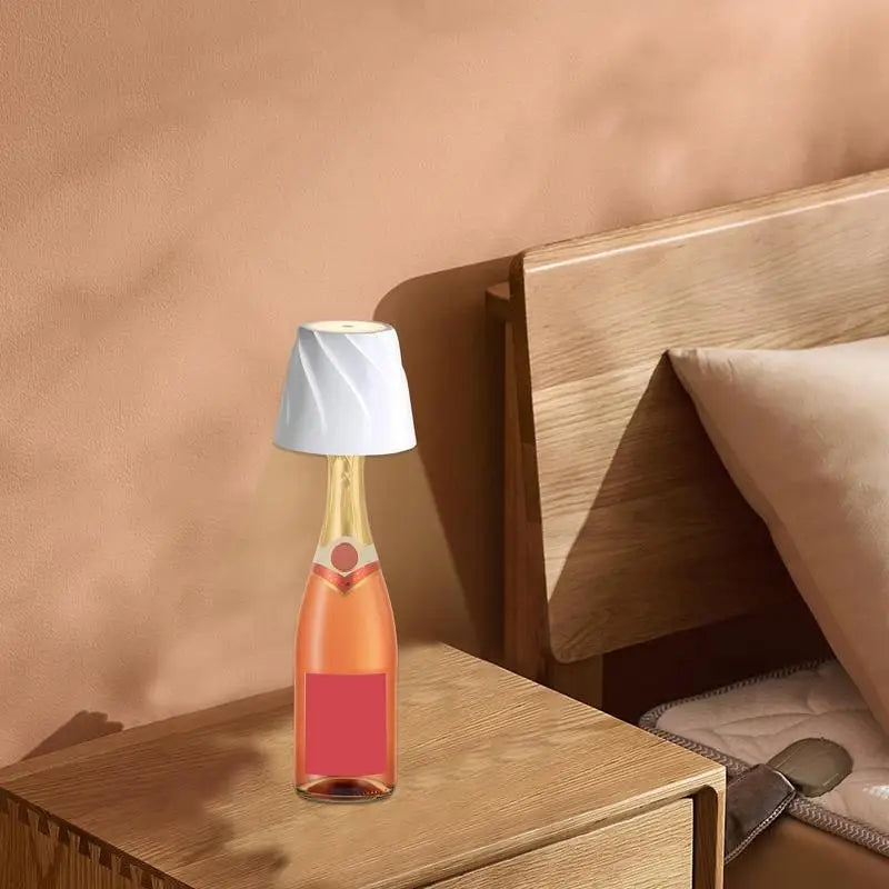 Wireless Bottle Lamp Plug-in Bottle Lamp Wireless Bottle Lamp 3 Light Mode Rechargeable Wine Bottle Lights For Restaurants