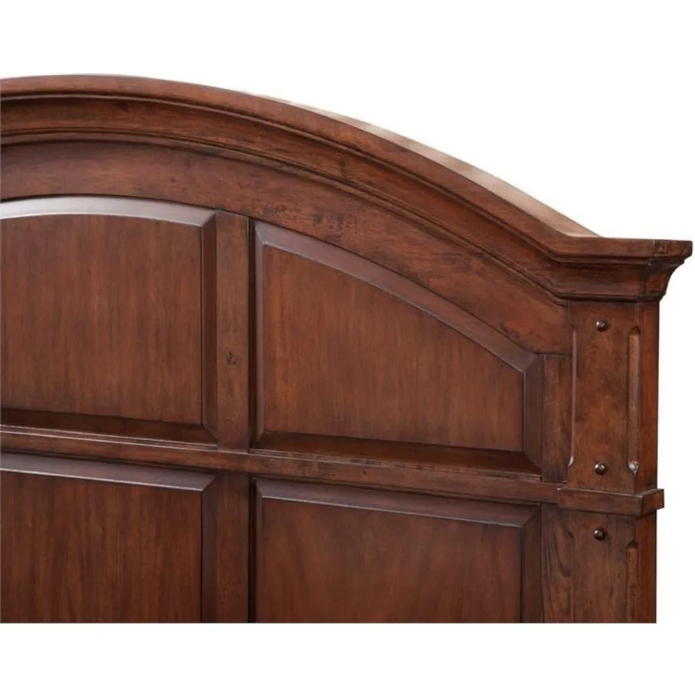 Sedona Cinnamon Cherry King Size Wood Panel Headboard ,Original Bed Headboards Large Bed Headboards