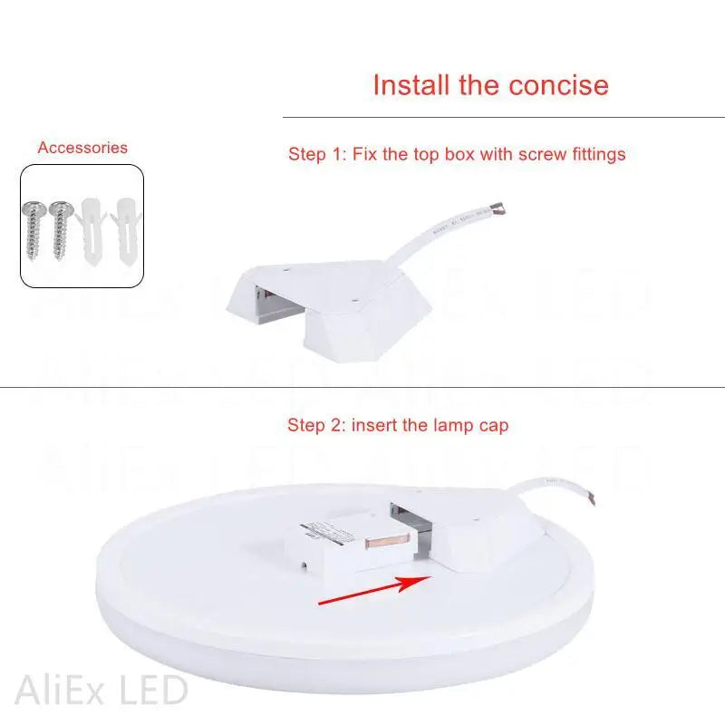 LED Ceiling Lights PIR Motion Sensor Smart Home Lighting 12W 18W 20W 30W 40W Ceiling Lamp For Room Hallways Corridor  110V 220V