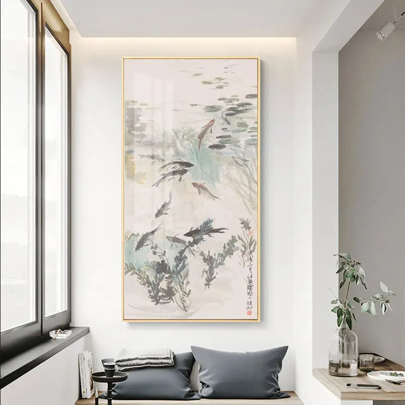 World Famous Ancient Artwork Chinese Style Landscape Wall Art Canvas Painting Poster Picture Print Office Living Room Home Décor