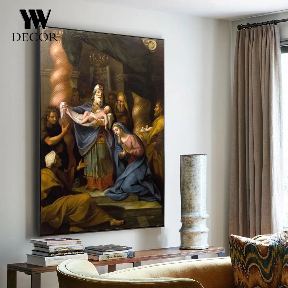 Jesus Christ Series Cross Person Belief Artwork Canvas Painting Print Wall Art Pictures for Living Room Home Decor