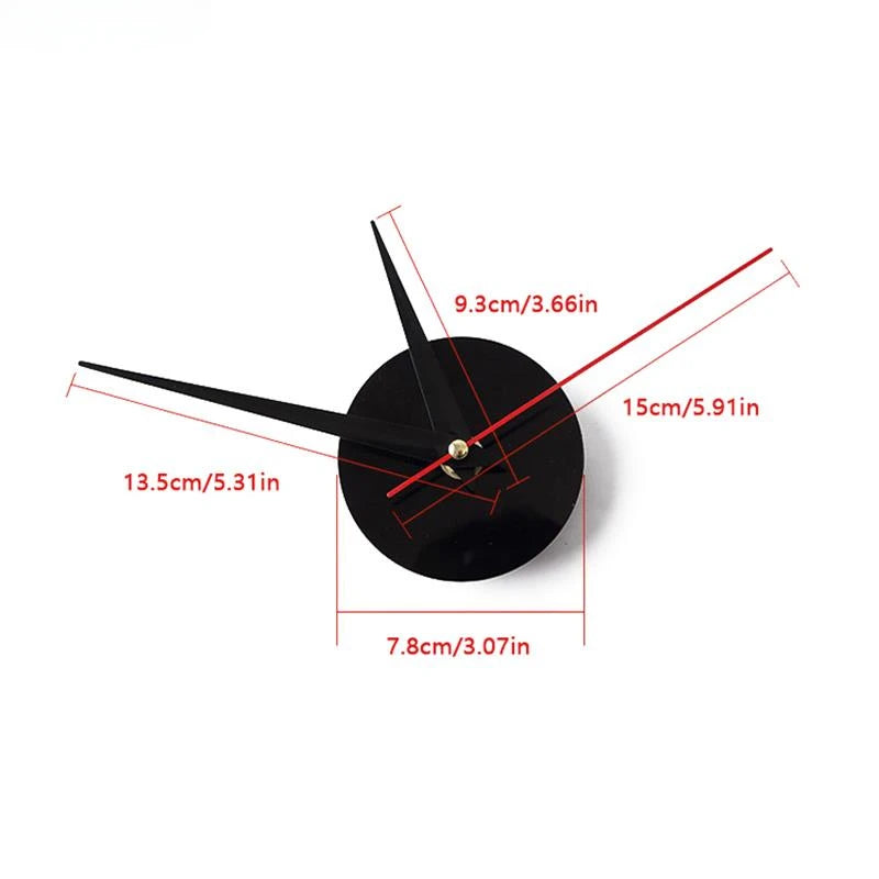 Creative Frameless DIY Wall Clock Wall Decoration Home Silent Clock Living Room Office Wall Decoration Art Bedroom Decor Modern