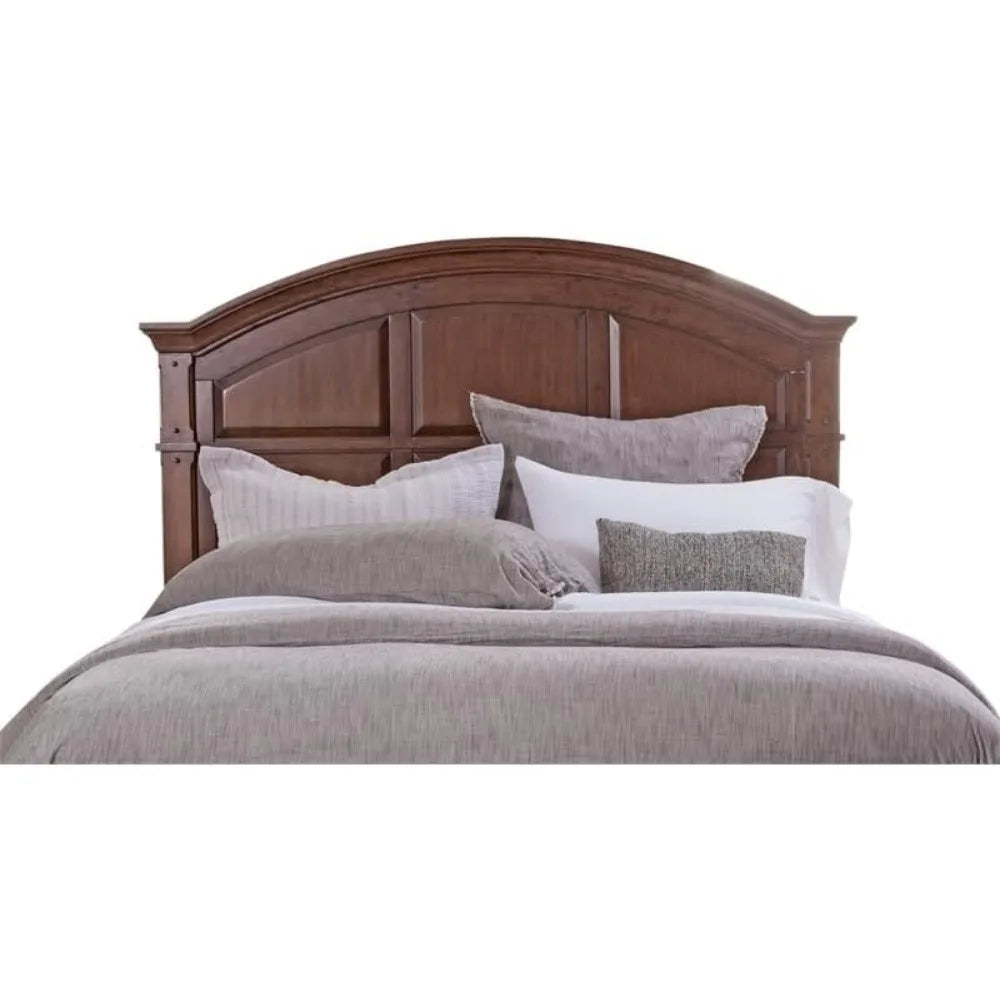 Sedona Cinnamon Cherry King Size Wood Panel Headboard ,Original Bed Headboards Large Bed Headboards